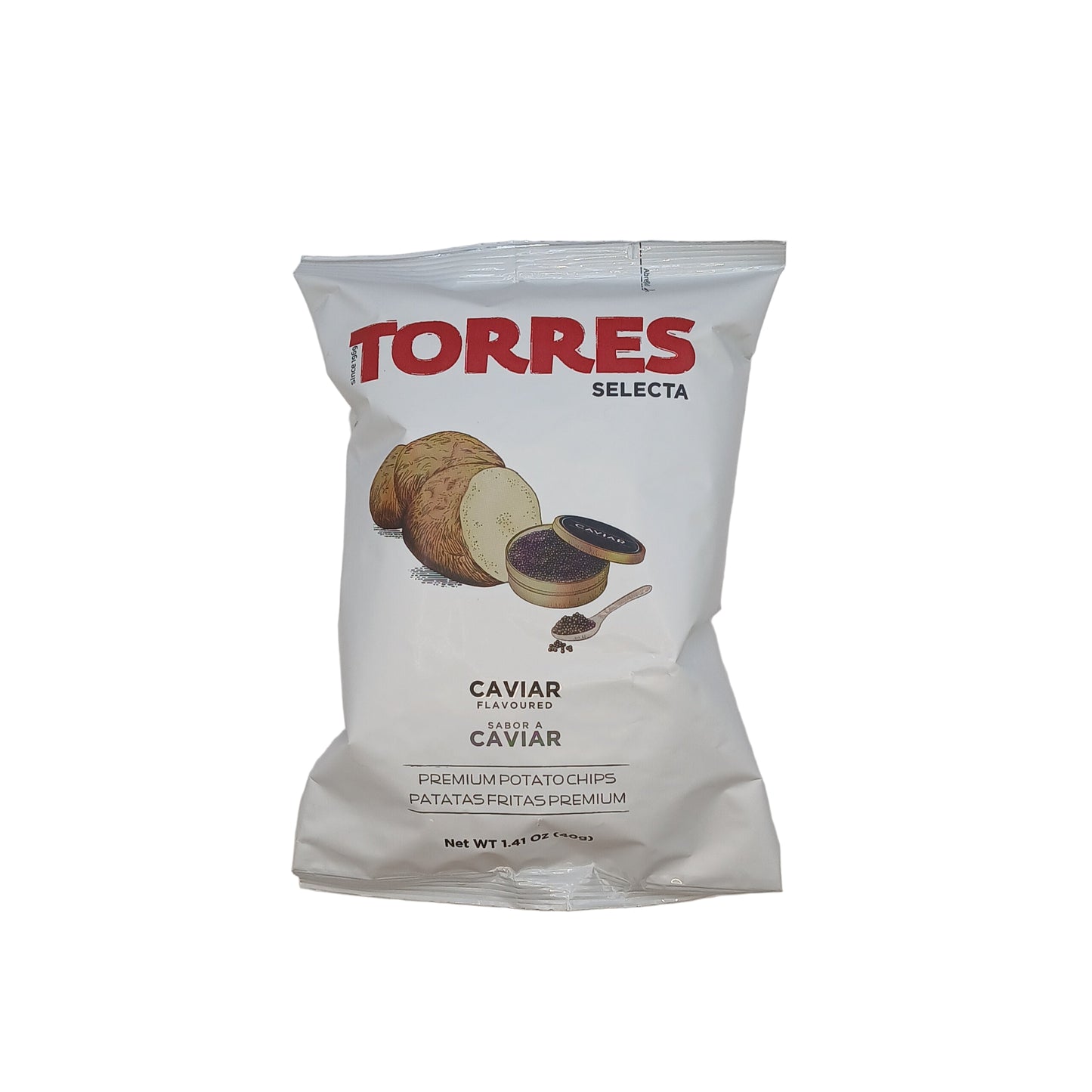 Torres Chips with Caviar