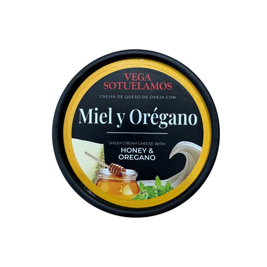 Crema de Queso de Oveja con Miel y Orégano – Vega Sotuélamos