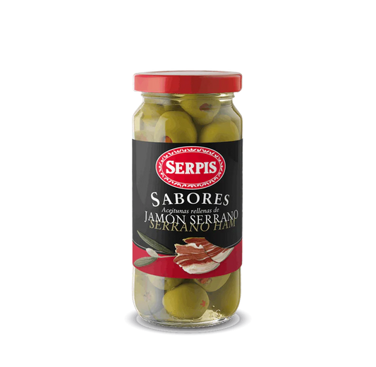 Aceitunas Manzanilla Rellenas de Jamón Serrano